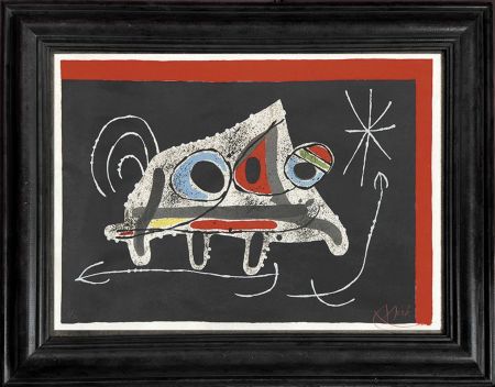 Lithograph Miró - Le Lézard aux Plumes d'Or cover