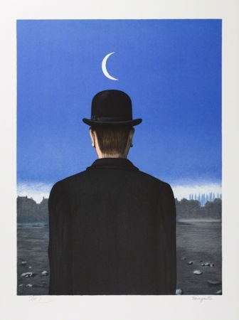 Lithograph Magritte - Le Maître d'École