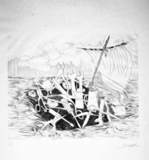 Illustrated Book Arman - Le naufrage de Méduse