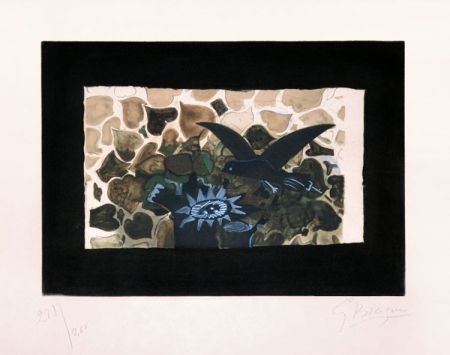 Etching Braque - Le nid vert (The Green Nest)