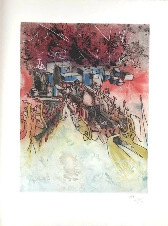 Etching Matta - Le Palais d’hiver