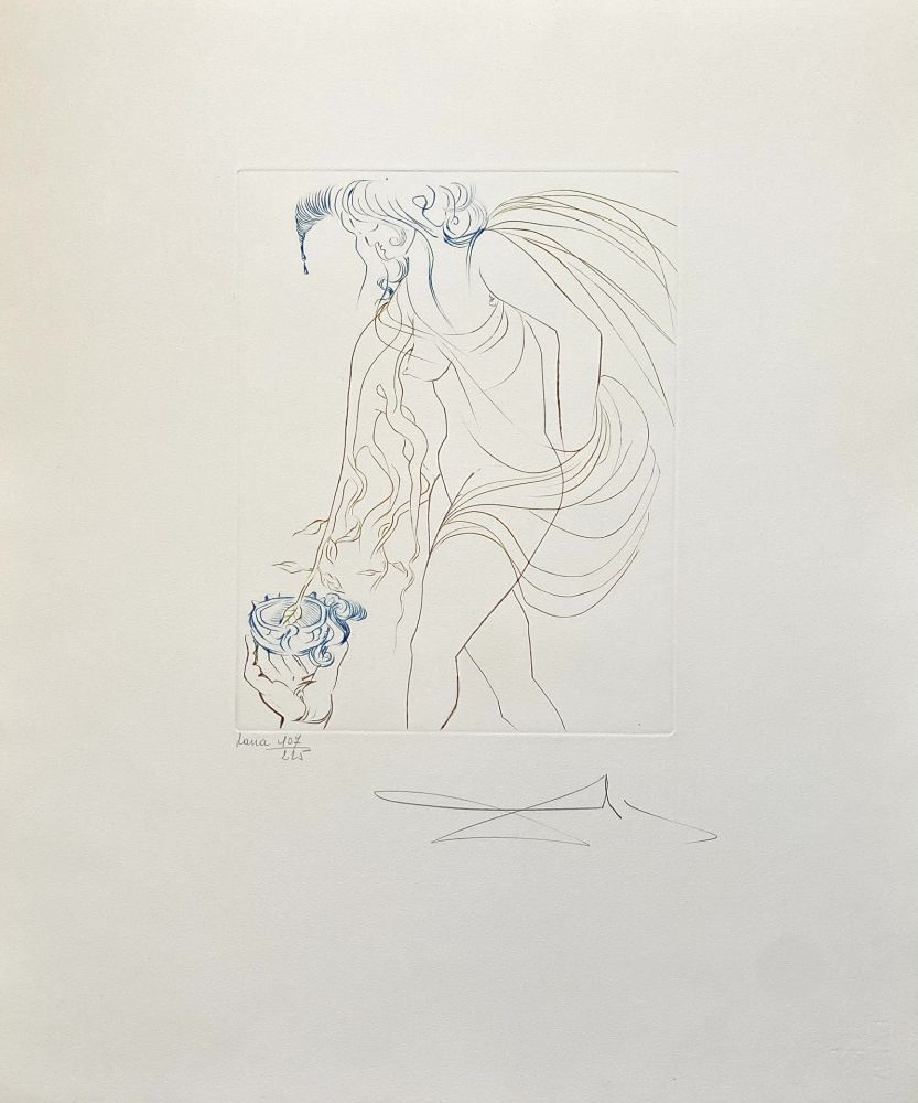 Drypoint Dali - Le Paradis perdu, La coupe offerte