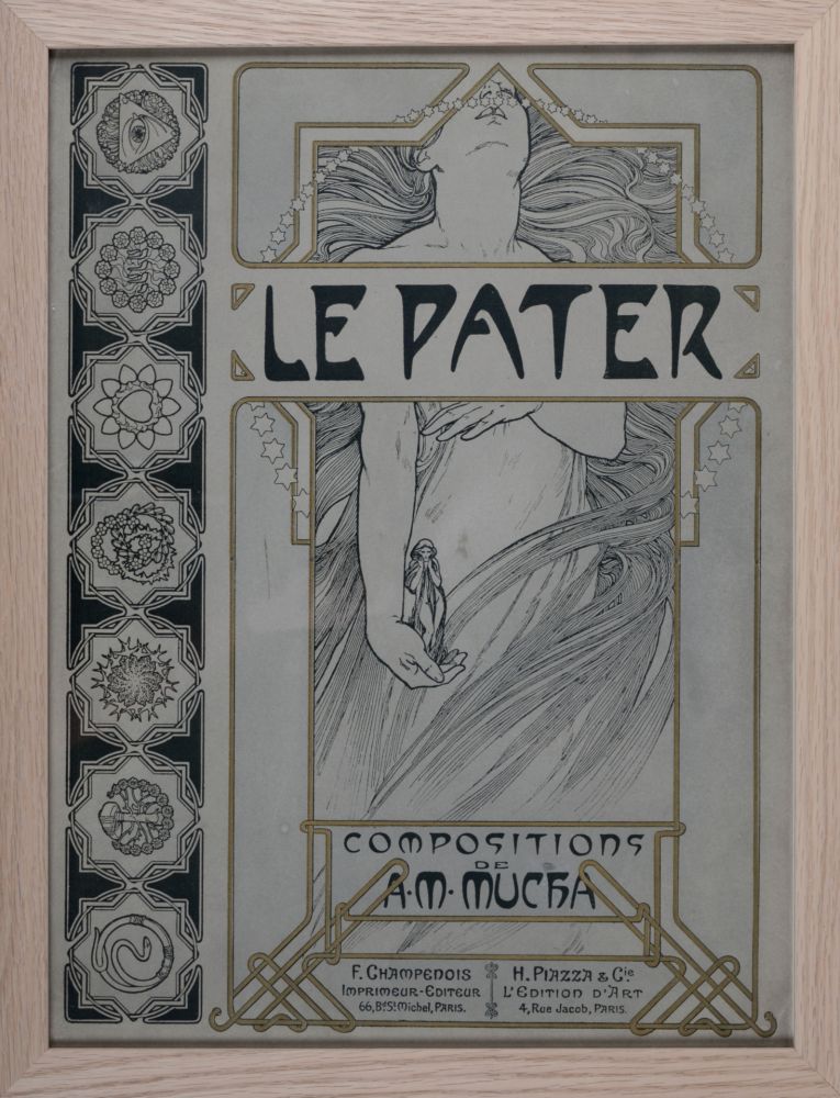 Lithograph Mucha - Le Pater, 1899