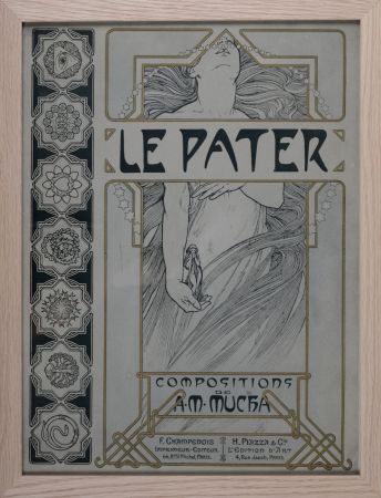 Lithograph Mucha - Le Pater, 1899