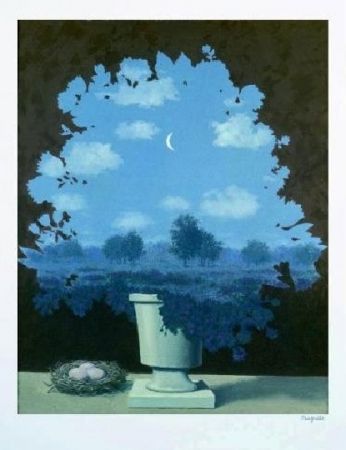 Lithograph Magritte - Le pays des miracles, 1964