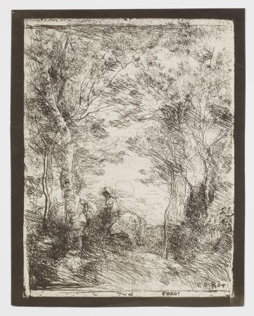 No Technical Corot - Le Petit Cavalier sous Bois (The Little Rider in the Woods)
