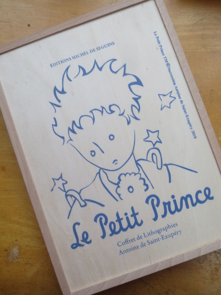 Lithograph Saint-Exupéry - Le petit prince