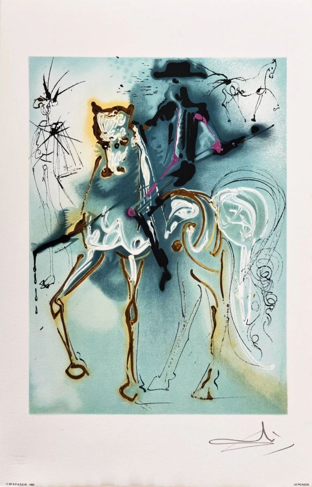 Lithograph Dali - Le Picador