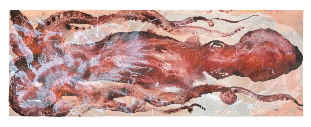 Lithograph Barcelo - Le Poulpe