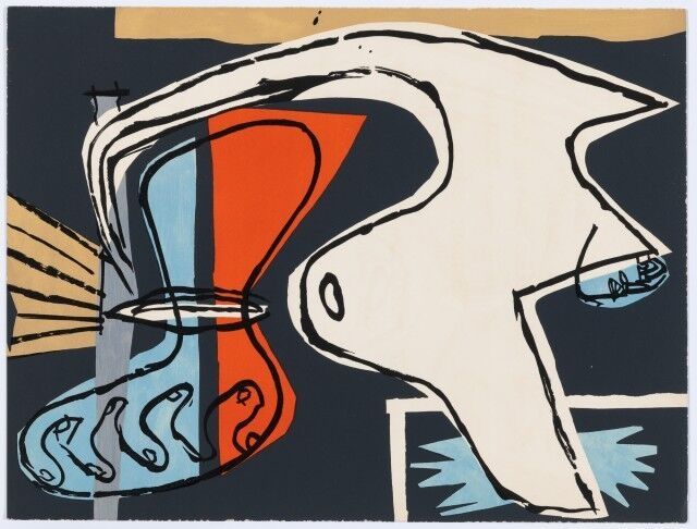 Lithograph Le Corbusier - Le poème de l'angle droit