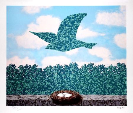 Lithograph Magritte - Le Printemps