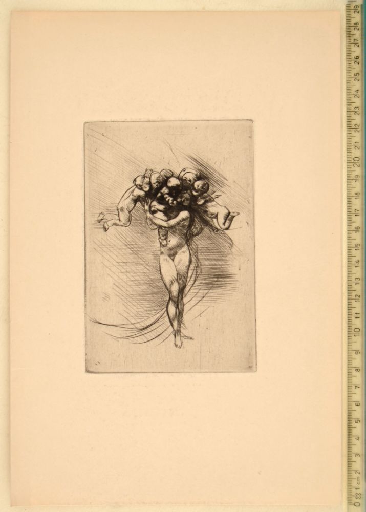 Drypoint Rodin - LE PRINTEMPS (ALLEGORY OF SPRING)
