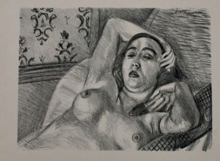 Lithograph Matisse - LE REPOS DU MODELE