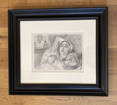 Lithograph Matisse -  Le repos du modele