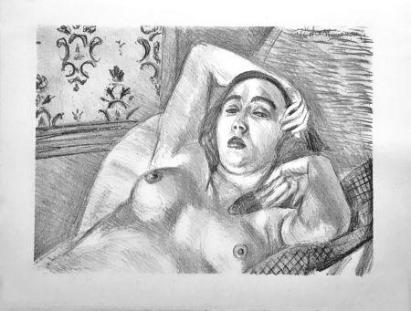 Lithograph Matisse - Le Repos du modèle