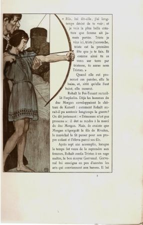 Illustrated Book Engels - Le roman de Tristan et Iseut