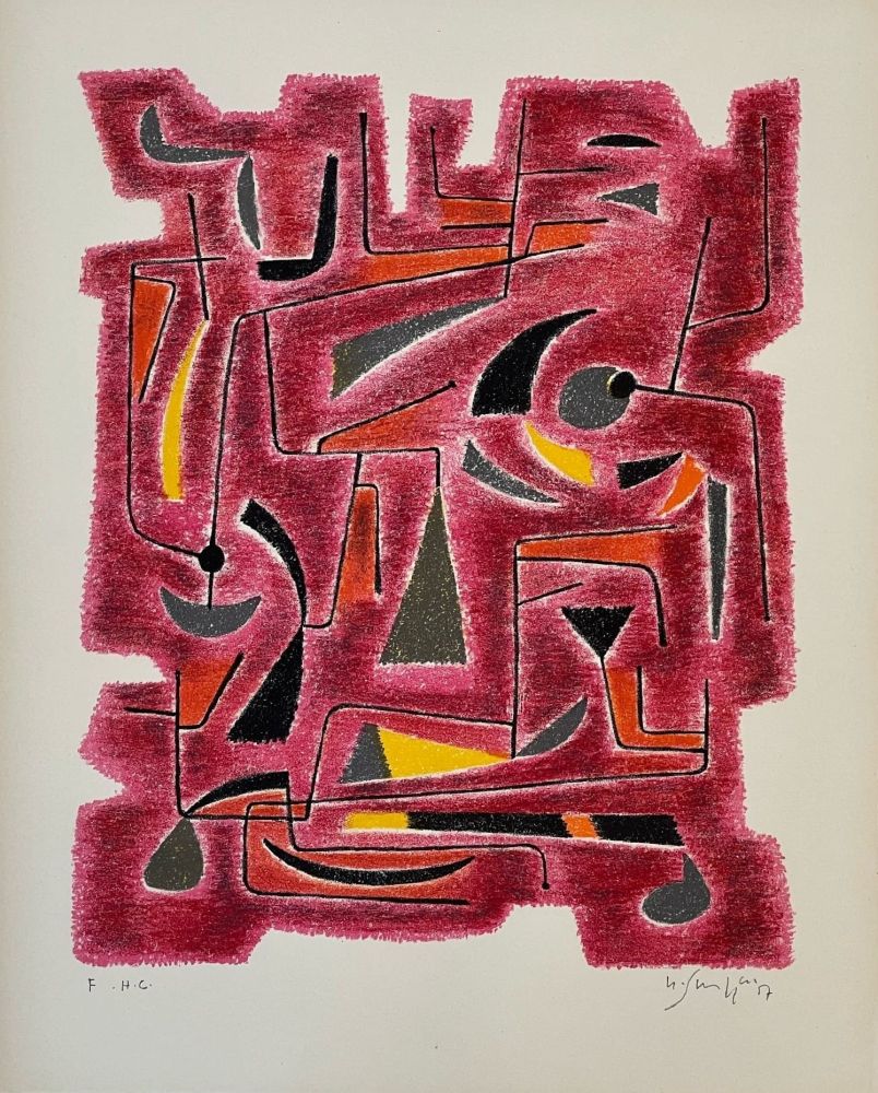 Lithograph Singier - Le Rotatostroï du Barine Michaël 