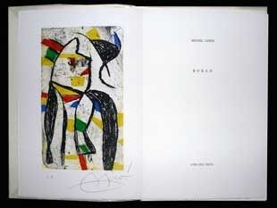 Illustrated Book Miró - Le ruban
