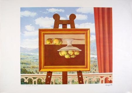 Lithograph Magritte - Le réveil Matin - The Morning Alarm clock