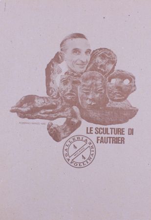 Poster Fautrier - LE SCULTURE DI FAUTRIER