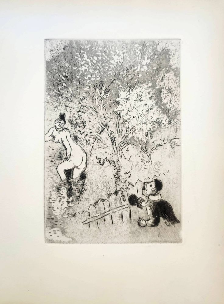 Engraving Chagall - Le Sept Péchés Capitaux