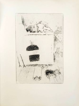 Engraving Chagall - Le Sept Péchés Capitaux