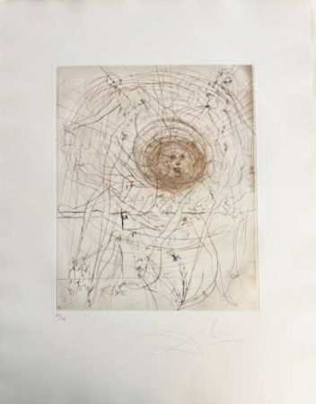 Drypoint Dali - Le Soleil (The Sun)