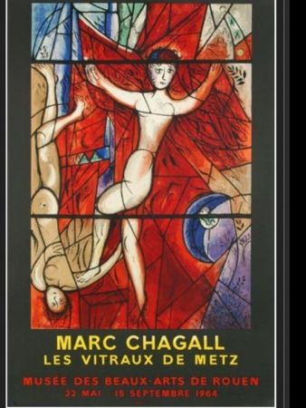 Lithograph Chagall - LE SONGE DE JACOB