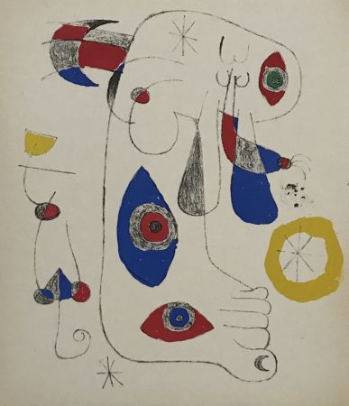 Lithograph Miró - Le Surrealisme