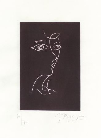 Lithograph Braque - Le tir à l'arc