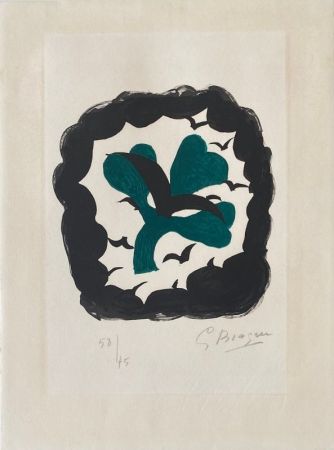 Lithograph Braque - Le Trèfle 