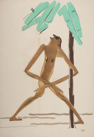 Lithograph Colin - Le Tumulte Noir, C. 1927