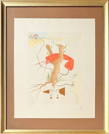 Drypoint Dali - Le Téléphone (The Telephone)