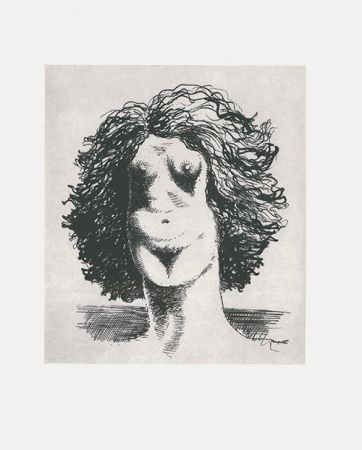 Engraving Magritte - Le viol