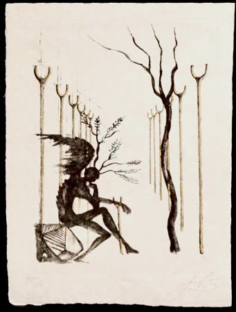 Etching Dali - Le Vitrail