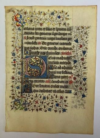 No Technical Master - Leaf from a Book of Hours, c. 1430