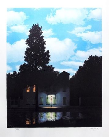 Lithograph Magritte - L'empire des lumières