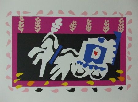 Lithograph Matisse - L'enterrement de Pierrot