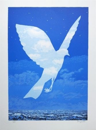 Lithograph Magritte - L'Entrée en scène