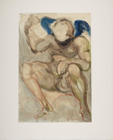 Woodcut Dali - L'Envie, 1963