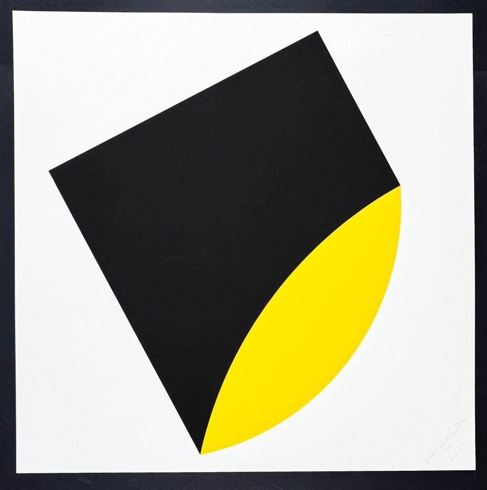 Screenprint Polk Smith - Leon Polk Smith (1906–1996) - Serigraphy on Fabriano paper - 1983