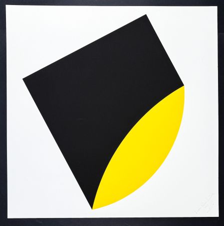 Screenprint Polk Smith - Leon Polk Smith (1906–1996) - Serigraphy on Fabriano paper - 1983