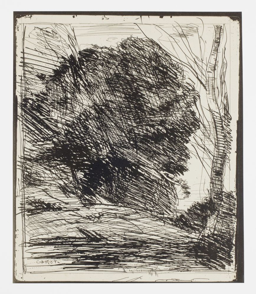 No Technical Corot - Les Arbres dans la Montagne (Trees on the Mountain)