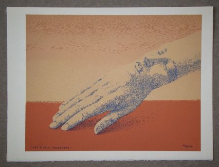Lithograph Magritte - Les bijoux indiscrets, 1963/75