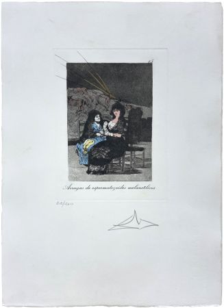 Drypoint Dali -  Les Caprices de Goya de Dalí