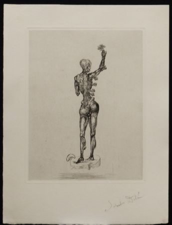 Etching Dali - Les Chantes de Maldoror The Triumph of The Rose