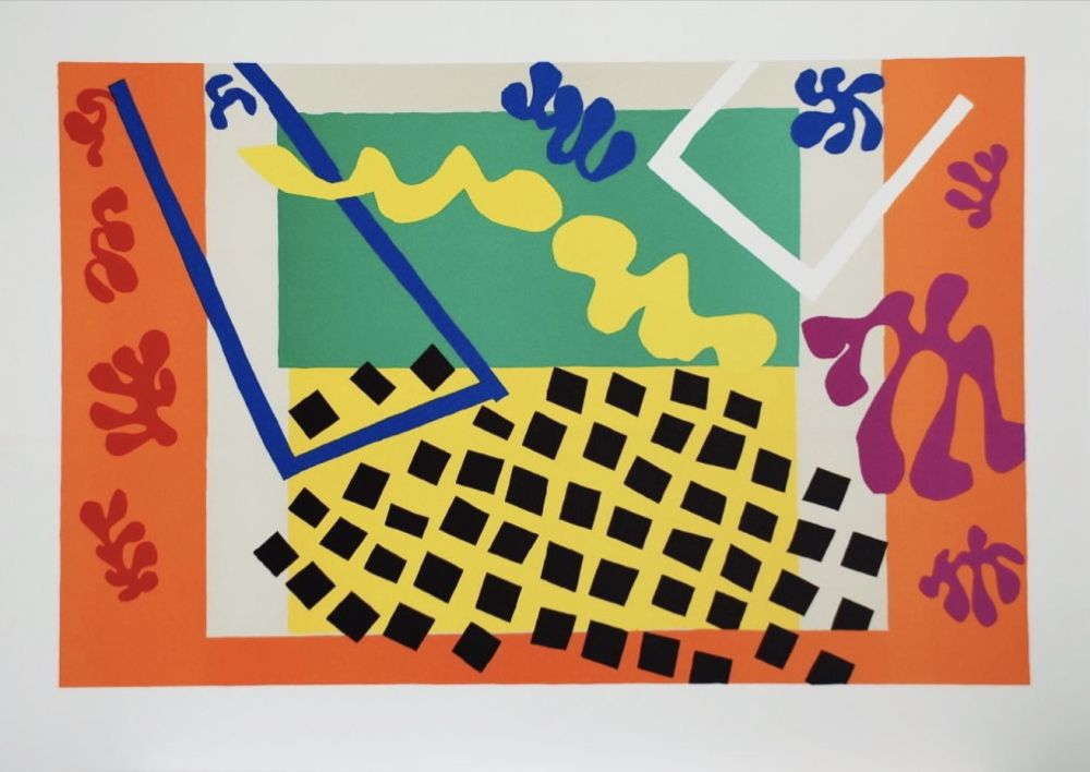 Lithograph Matisse - Les Codomas (The Codomas)