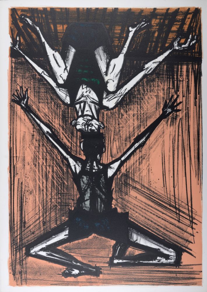 Lithograph Buffet - Les deux acrobates