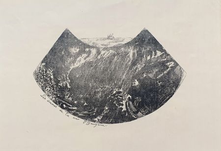 Lithograph Gauguin - Les drames de la mer 