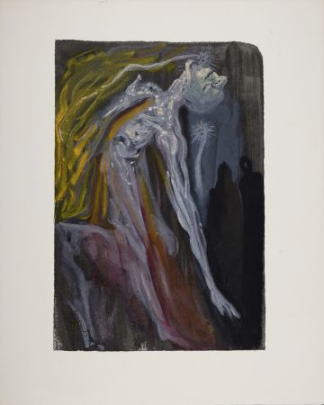 Lithograph Dali - Les Erinyes